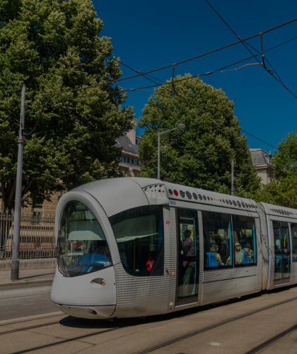 Photo d'un tramway