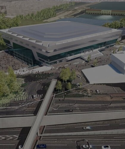 Simulation de la rénovation de l'astroballe à Villeurbanne